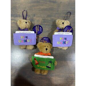 Boyd's Bears Gift Cards Holders Happy Birthday You're the Best Lot of 3